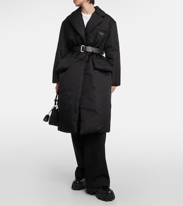 Cappotto imbottito in gabardine Re-Nylon | Prada
