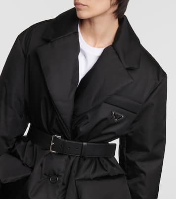 Cappotto imbottito in gabardine Re-Nylon | Prada