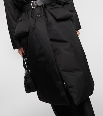 Cappotto imbottito in gabardine Re-Nylon | Prada
