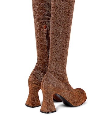 Botas mosqueteras Groove de Lurex® | Stella McCartney