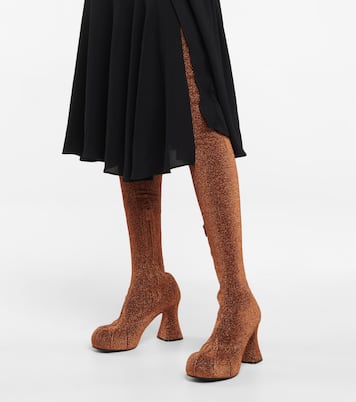 Botas mosqueteras Groove de Lurex® | Stella McCartney