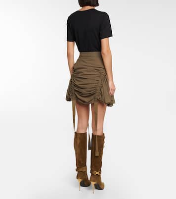 Minifalda en punto de algodón | Balmain