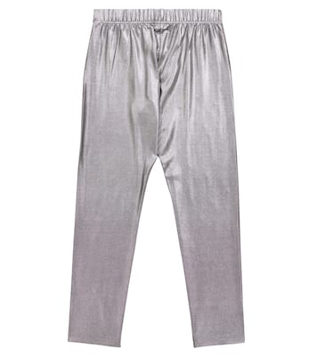 Metallic leggings | Dolce&Gabbana Kids