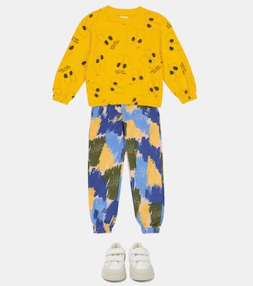 Printed cotton sweatshirt | Bobo Choses