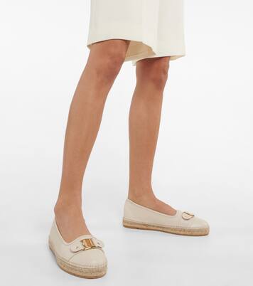 Vara leather espadrilles | Ferragamo