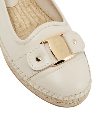 Vara leather espadrilles | Ferragamo