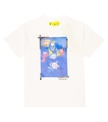 T-shirt imprimé en coton | Off-White Kids