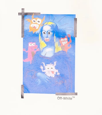 T-shirt imprimé en coton | Off-White Kids