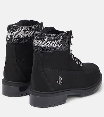 x Timberland embellished Swarovski boots | Jimmy Choo