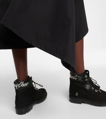 x Timberland embellished Swarovski boots | Jimmy Choo