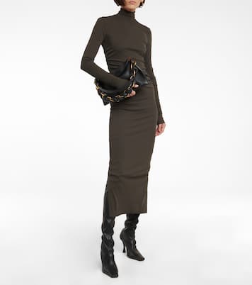 Turtleneck midi dress | Nanushka