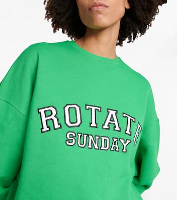 Iris logo cotton sweatshirt | Rotate