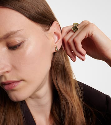 Boucles d’oreilles Ayda en or 14 carats à topazes | Suzanne Kalan