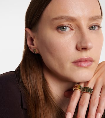 Boucles d’oreilles Ayda en or 14 carats à topazes | Suzanne Kalan