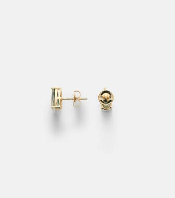 Boucles d’oreilles Ayda en or 14 carats à topazes | Suzanne Kalan