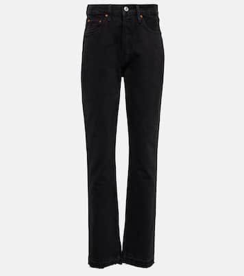 Jeans regular 70s a vita alta | Re/Done