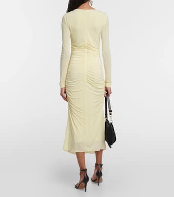 Laly gathered jersey midi dress | Isabel Marant