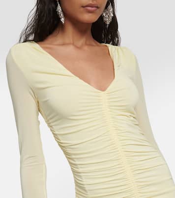 Laly gathered jersey midi dress | Isabel Marant