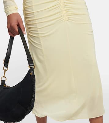 Laly gathered jersey midi dress | Isabel Marant