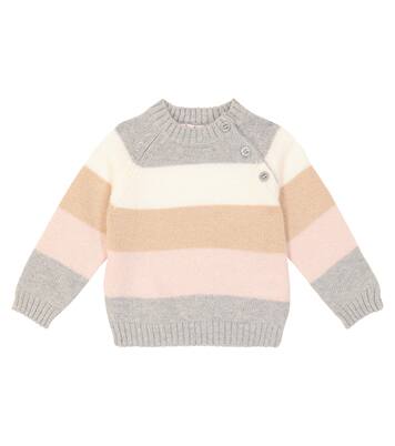 Baby - Pullover in lana vergine a righe | Il Gufo