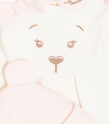 Bebé - set de body, babero y gorro de algodón | Monnalisa