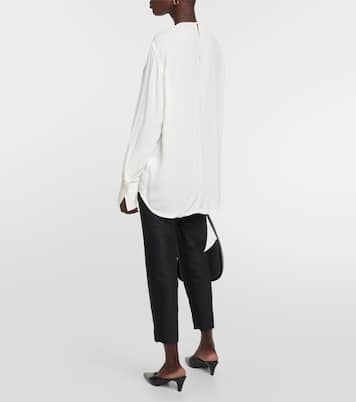 Blusa in crêpe arricciato | Toteme