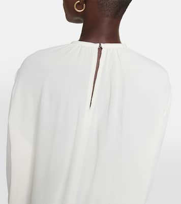 Blusa in crêpe arricciato | Toteme