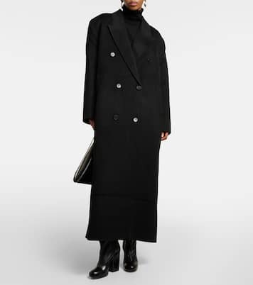 Oversize-Mantel Gaia aus einem Wollgemisch | The Frankie Shop