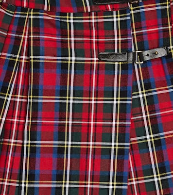 Zola checked cotton skirt | La Coqueta