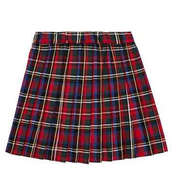 Zola checked cotton skirt | La Coqueta