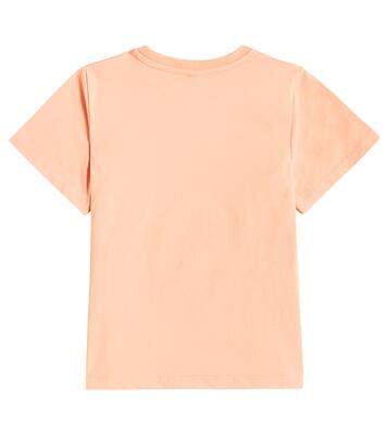 Camiseta de jersey de algodón con logo | Stella McCartney Kids