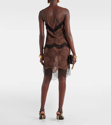 Vestido lencero de encaje | Tom Ford