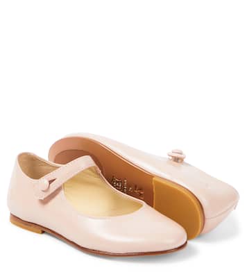 Ella leather ballet flats | Bonpoint