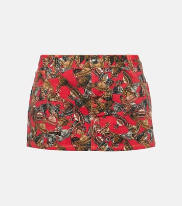 Falda de algodón estampada | Vivienne Westwood