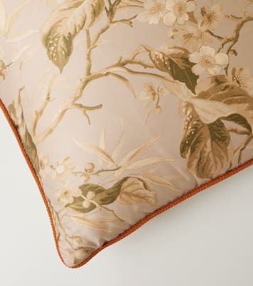 Cuscino in raso di cotone con ricamo | Etro