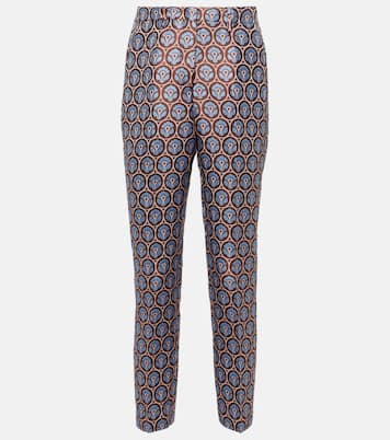 Pantalon slim raccourci en jacquard | Etro