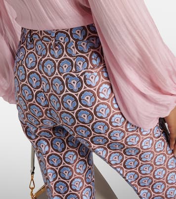 Pantalon slim raccourci en jacquard | Etro