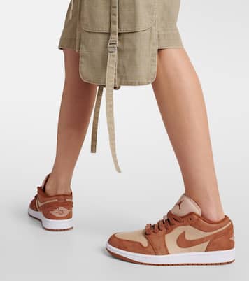 Baskets Air Jordan 1 Low en daim et cuir | Nike