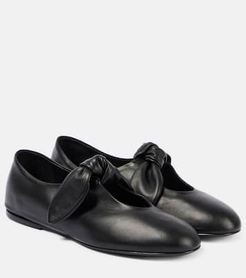 Ballerine in pelle con fiocco | CO