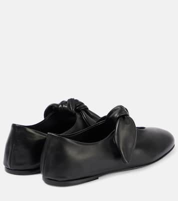 Ballerine in pelle con fiocco | CO