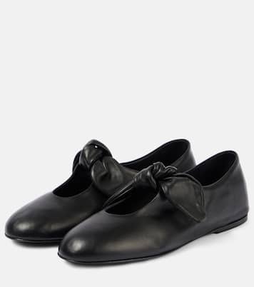 Ballerine in pelle con fiocco | CO