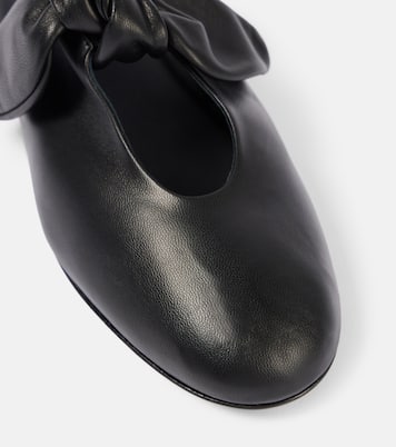 Ballerine in pelle con fiocco | CO