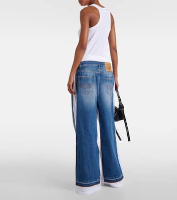 Jean ample à taille mi-haute | Jean Paul Gaultier
