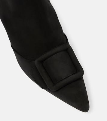 Stivaletti Baylow in suede | Manolo Blahnik