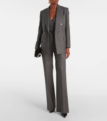 Wool twill vest | Tom Ford