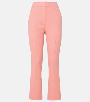 Pantaloni flared Tani in cotone | Veronica Beard