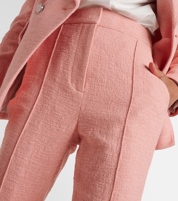 Pantaloni flared Tani in cotone | Veronica Beard