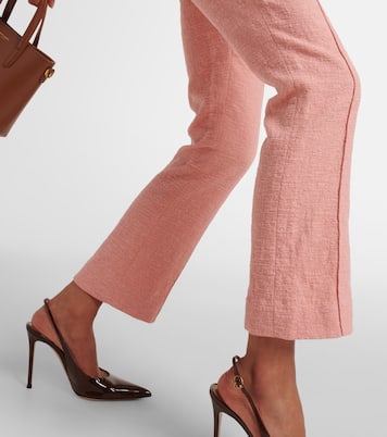 Pantaloni flared Tani in cotone | Veronica Beard