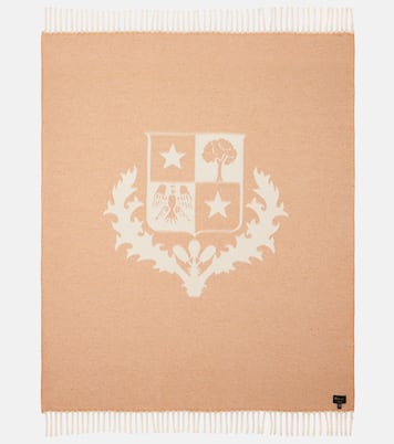 Crest fringed cashmere throw | Loro Piana
