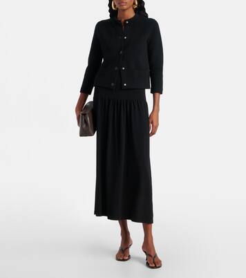 Wool and cotton-blend cardigan | Vince